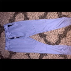 Baby blue joggers